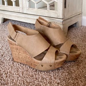 Cork Wedges open toe